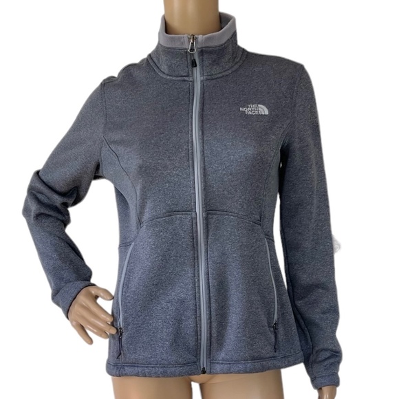 The North Face Sweaters - THE NORTH FACE Women's Gray Full Zip Sweater Jacket ~ Ladies Size Medium